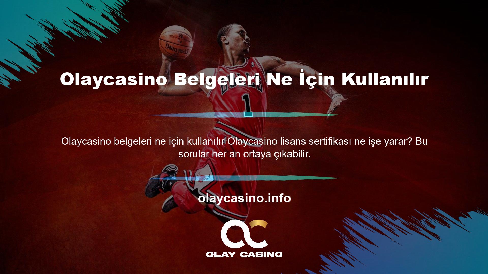 Bu lisans, şirketin Olaycasino web sitesinde çeşitli para ve casino oyunlarını oynamasına olanak tanır ve müşterilerine ve lisans sahiplerine karşı sorumlu davranmayı taahhüt eder