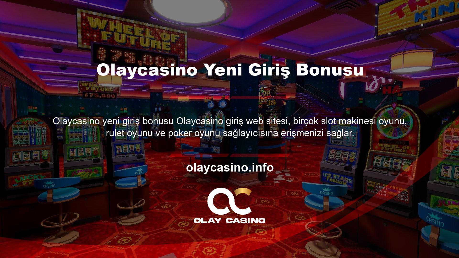 Olaycasino Yeni Giriş Bonusu Ayrıca blackjack oyun sağlayıcılarında bahis oynayarak ve casino oyunlarına erişerek kredi kazanabilirsiniz